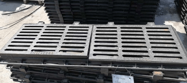 黄埔球墨铸铁连体双篦展示